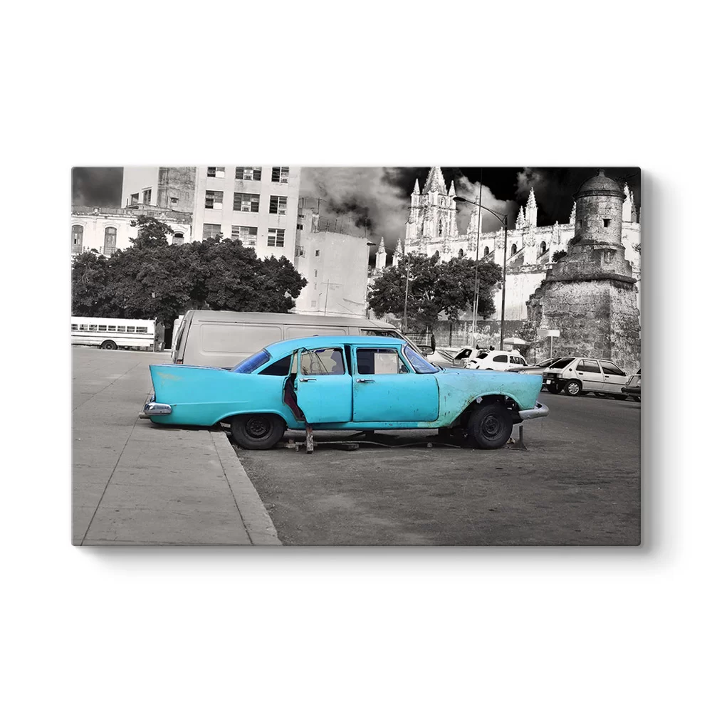 Terkedilmiş Araba Tablosu - Model 1